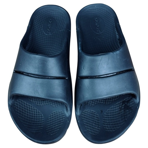 OOFOS OOriginal Recovery Slide Sandals – Sz M10/W12 in Black main image 8